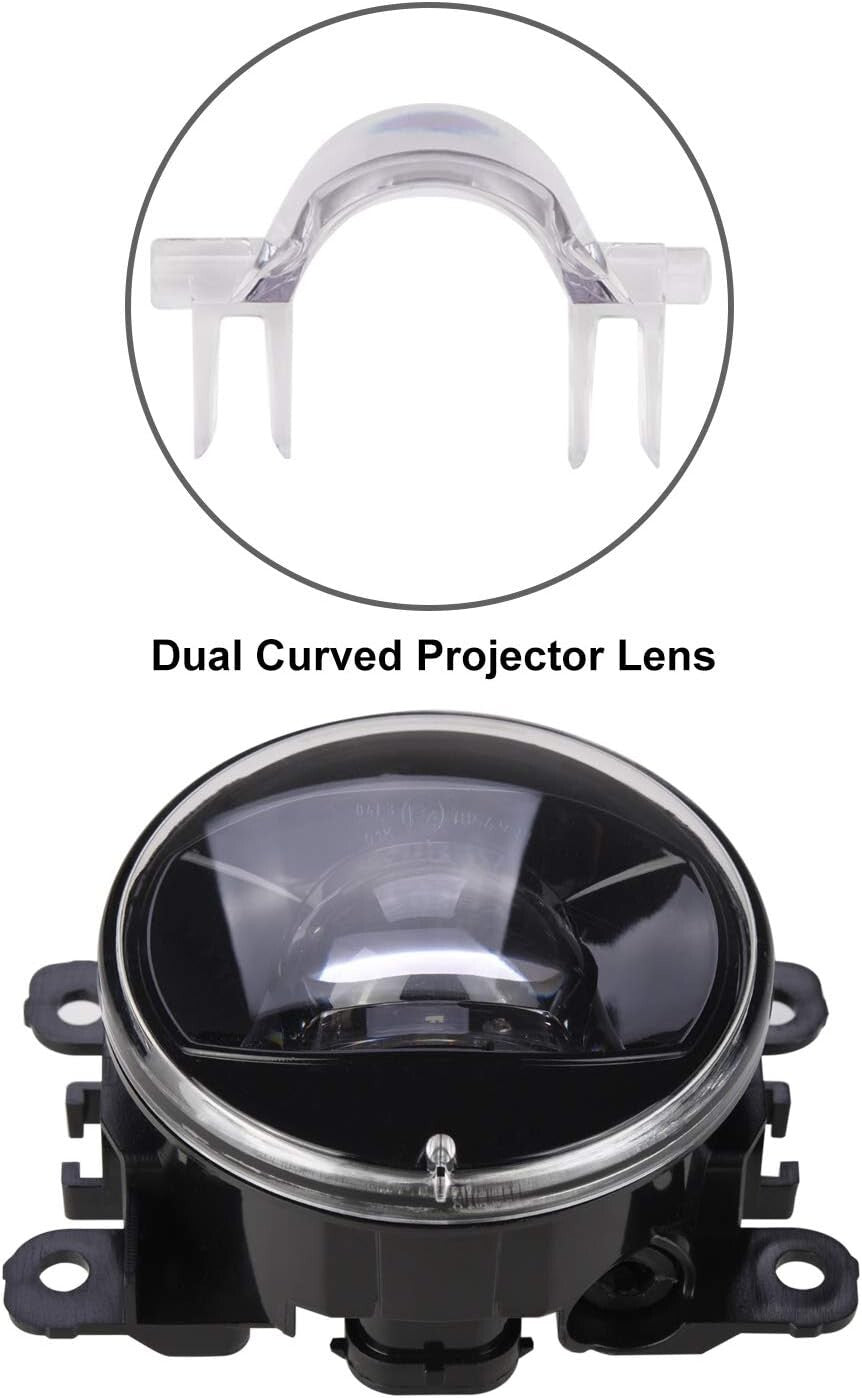 10W New LED Fog Lights Retrofit for NISSAN Frontier, Titan & SUBARU XV Crosstrek