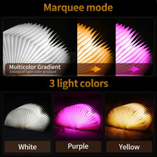 Load image into Gallery viewer, Portable Flying Dragon Book Lamp - 3 Color Touch Night Light for Teens &amp; Adults