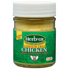 Load image into Gallery viewer, Herb-Infused Sodium-Free Chicken Bouillon Granules - 3.3 Oz Jar Pack of 12
