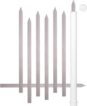 Load image into Gallery viewer, 8-Pack 1” Wide Koobideh Skewers - Heavy-Duty Stainless Steel with Carrying Case