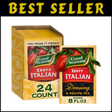 Load image into Gallery viewer, 24 Pack Zesty Italian Recipe &amp; Salad Dressing Mix - Easy &amp; Flavorful Solution