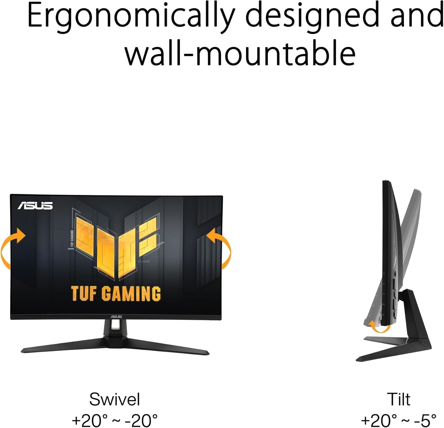 Fast IPS 27” Gaming Monitor with 1440P, 180Hz and Extreme Low Motion Blur Sync