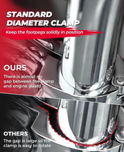 Load image into Gallery viewer, Chrome 1 1/4-Inch Highway Pegs for Harley Touring Models - Enhanced Comfort