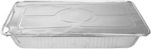 Load image into Gallery viewer, Heavy-Duty Foil Pan Lids for Steam Tables: 25 Disposable, Freezer-Safe Covers