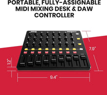 Load image into Gallery viewer, USB MIDI Controller Mixer for Ableton Live – 24 Knobs, 16 Buttons, Lightweight