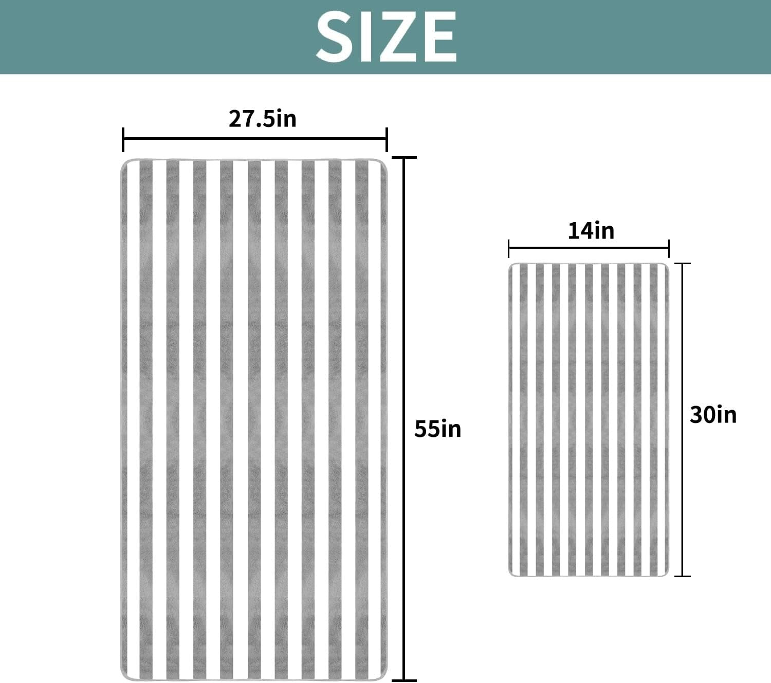 Versatile Microfiber Towel Set - Soft, Quick Dry Bath & Hand Towels for Family