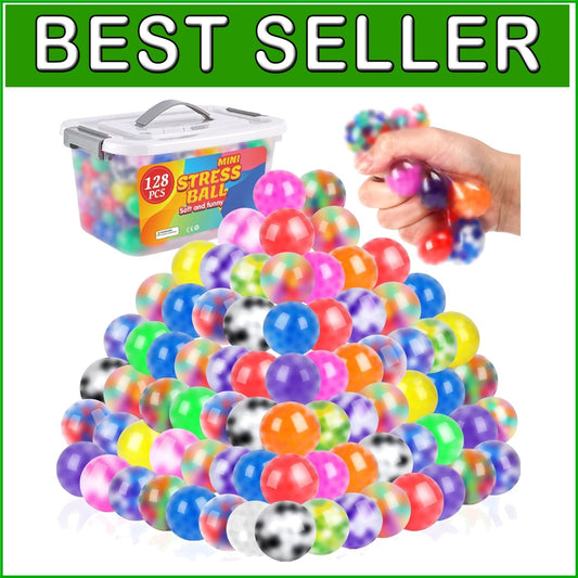 Assorted Colors Stress Balls - Stress Relief and Fidgeting Fun for Adults