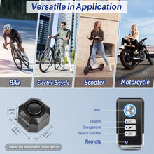 Load image into Gallery viewer, Multifunctional Waterproof Bike Alarm - Remote-Controlled Anti-Theft Solution