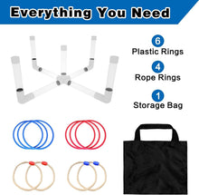 Load image into Gallery viewer, Family-Friendly LED Ring Toss Game - Easy Setup with 10 Piece Set for Play