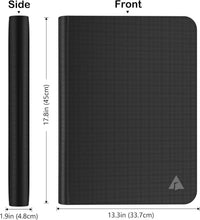 Load image into Gallery viewer, Water-Resistant 16-Pocket Trading Card Album - Secure Zip Closure Holder