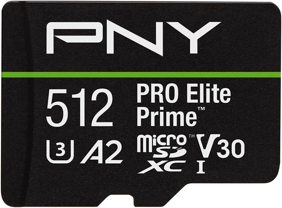 512GB microSD Card - Magnet Proof, Waterproof, Shock Proof - 4K UHD Performance