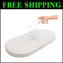 Load image into Gallery viewer, Comfortable Hypoallergenic Oval Baby Mattress - Lightweight 20" x 33" Design
