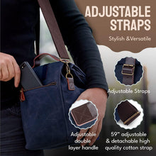 Load image into Gallery viewer, Stylish Waterproof Lunch Box with Shoulder Strap - Perfect for Work &amp; Picnics