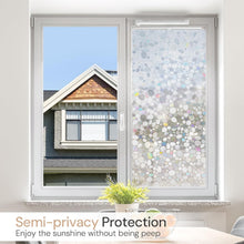 Load image into Gallery viewer, Static Cling Decorative Window Film - UV Protection &amp; Easy Removal, 35.4"x157.4"
