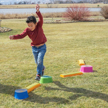 Load image into Gallery viewer, Step-a-Trail: Fun 6-Piece Kids Obstacle Course for Sensory Play and Coordination