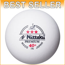 Load image into Gallery viewer, Internationally Approved Plastic Table Tennis Balls - 12 Count, 40mm, Durable