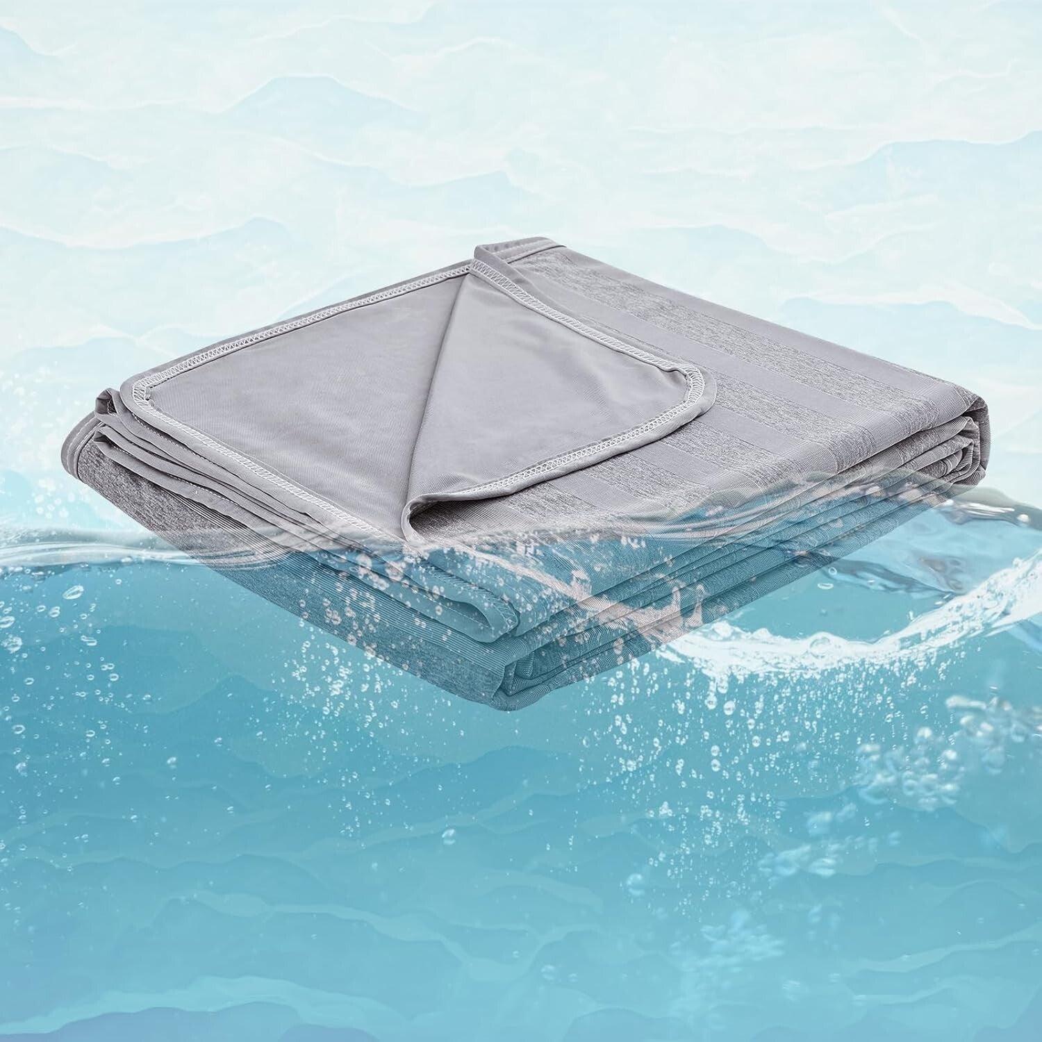 Double-Sided Cooling Blanket for King Size Beds - Silky Softness, Summer Comfort
