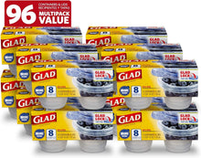 Load image into Gallery viewer, Stackable Airtight Mini Round Containers - 12 Pack, Ideal for Dips &amp; Kids Snacks