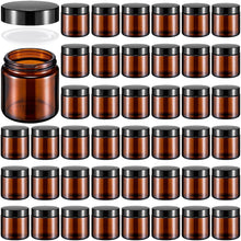 Load image into Gallery viewer, Multi-Purpose 48 Pcs 4 oz Glass Jars with Airtight Lids for Home &amp; Business Use