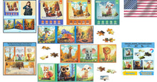 Load image into Gallery viewer, Magnetic Dinosaur Puzzles for Children 3-8 – Perfect for Road Trip Entertainment
