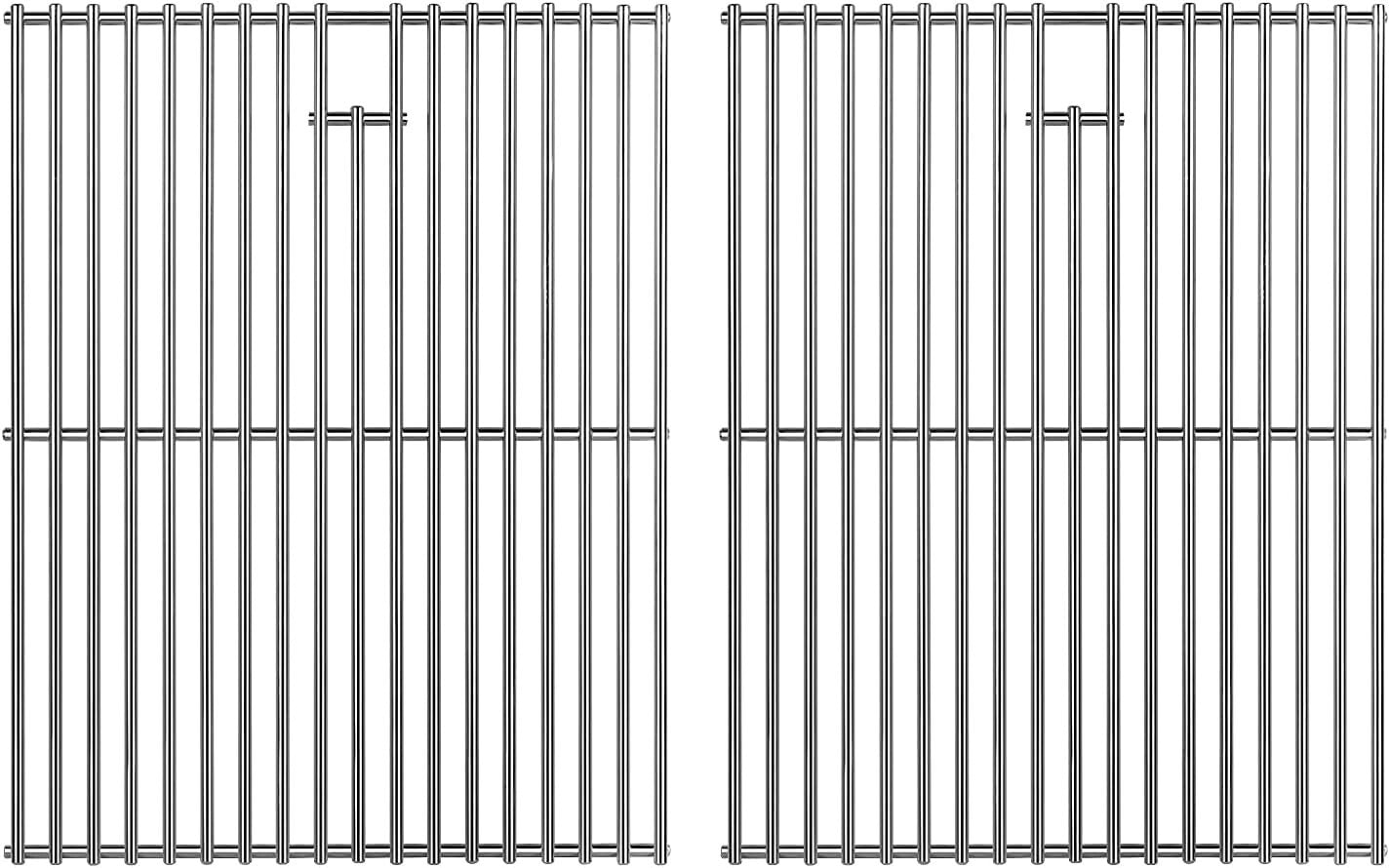 Durable 17-inch Stainless Steel Grill Grates for Nexgrill & Charbroil Models