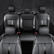 Load image into Gallery viewer, Premium Black Leather Seat Covers for 2021-2025 F150 STX &amp; 2023-2025 F250 Crew
