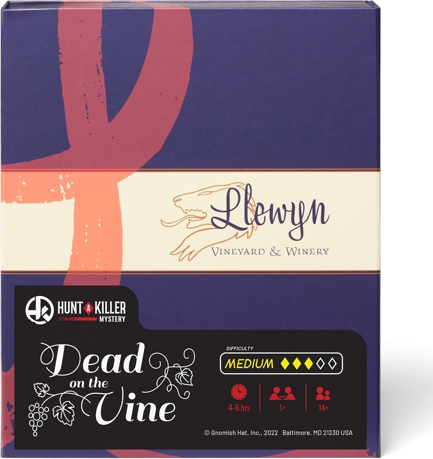 Engaging Murder Mystery Game: Crack the Case at Llewyn Vineyard - 1-5 Players