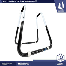 Load image into Gallery viewer, Adjustable Folding Dip Station with Angled Grips - Stable &amp; Compact Design