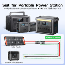 Load image into Gallery viewer, 25Ft 10AWG Solar to XT60 Adapter Cable - Superior Power &amp; Temperature Resistant