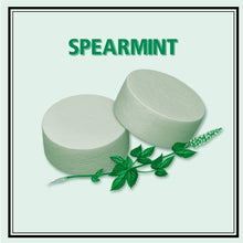 Load image into Gallery viewer, 12 Packs of Spearmint Mints - Curiously Strong Breath Fresheners in Tins