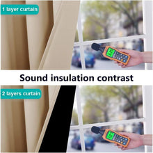 Load image into Gallery viewer, Noise Reducing 100% Blackout Curtains, Thermal Insulation - 52x95 Biscotti Beige