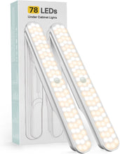 Load image into Gallery viewer, Energy-Efficient Motion Sensor Lights - 78 LEDs for Easy Indoor Illumination