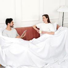 Load image into Gallery viewer, Oversized King Size Pre-Washed Cotton Waffle Blanket – Lightweight, Snag-Proof