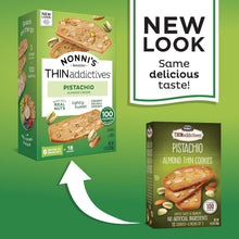 Load image into Gallery viewer, Pistachio Almond Thin Cookies - Individually Wrapped &amp; Low-Calorie Delights
