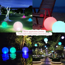 Load image into Gallery viewer, Inflatable Solar Glow Balls - 4 Pack Color Changing Pool Lights for Any Occasion