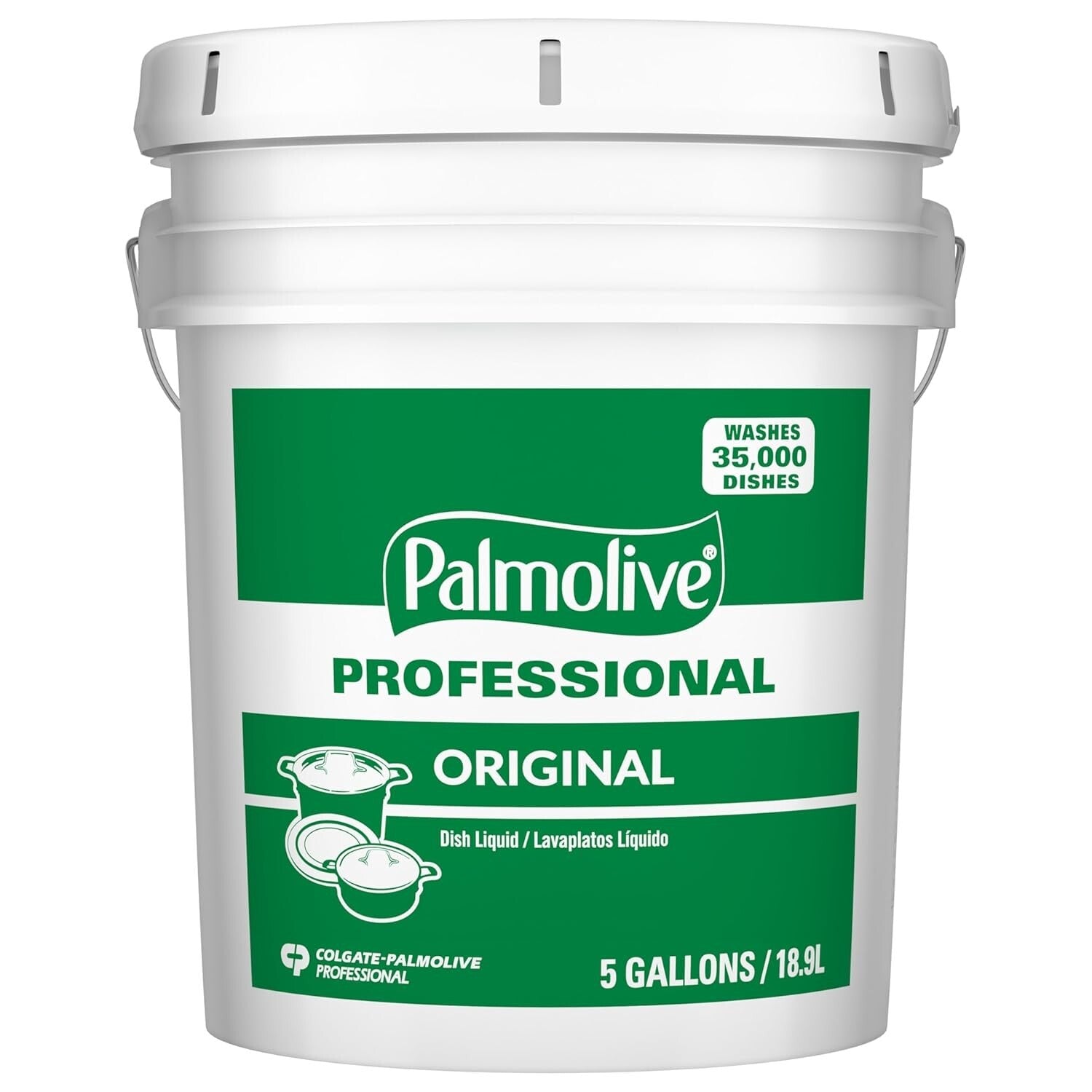 Eco-Friendly Professional Dish Liquid in 5 Gallon Bucket - Strong Grease Removal