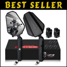 Load image into Gallery viewer, High-Definition Adjustable 10mm/8mm Motorcycle Mirrors for Enhanced Visibility