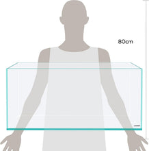 Load image into Gallery viewer, Rimless 22.1 Gal Low Iron Aquarium with Black Leveling Mat - W29.5×D17.7 in