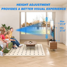 Load image into Gallery viewer, Heavy-Duty Swivel Tabletop TV Stand for 32-65” Televisions - Easy Assembly
