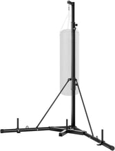 Load image into Gallery viewer, Foldable Boxing Bag Stand - Adjustable, Space-Saving &amp; Sturdy for Home Fitness
