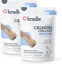 Load image into Gallery viewer, Chillers Calming Hard Chews – Chicken Flavor Anxiety Relief for Dogs 6ct, 2-Pack