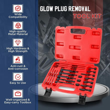 Load image into Gallery viewer, Professional Glow Plug Removal Tools - 22 Piece Kit with Heavy-Duty Toolbox