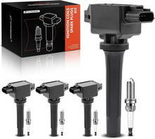 Load image into Gallery viewer, Compatible 4 Ignition Coils &amp; Iridium Spark Plugs for Mazda CX-5, 3, 6 &amp; MX-5
