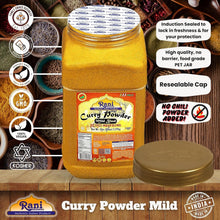 Load image into Gallery viewer, Mild 10-Spice Curry Powder by Rani - 5lbs PET Jar, No Additives, All-Natural