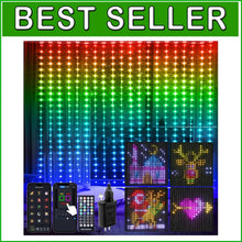 Load image into Gallery viewer, Magical RGB Curtain Lights - 540 LEDs, Scenes &amp; Scheduling for Every Occasion