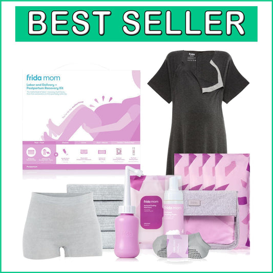 15-Piece Postpartum Recovery Kit: Essential Labor & Baby Shower Gift