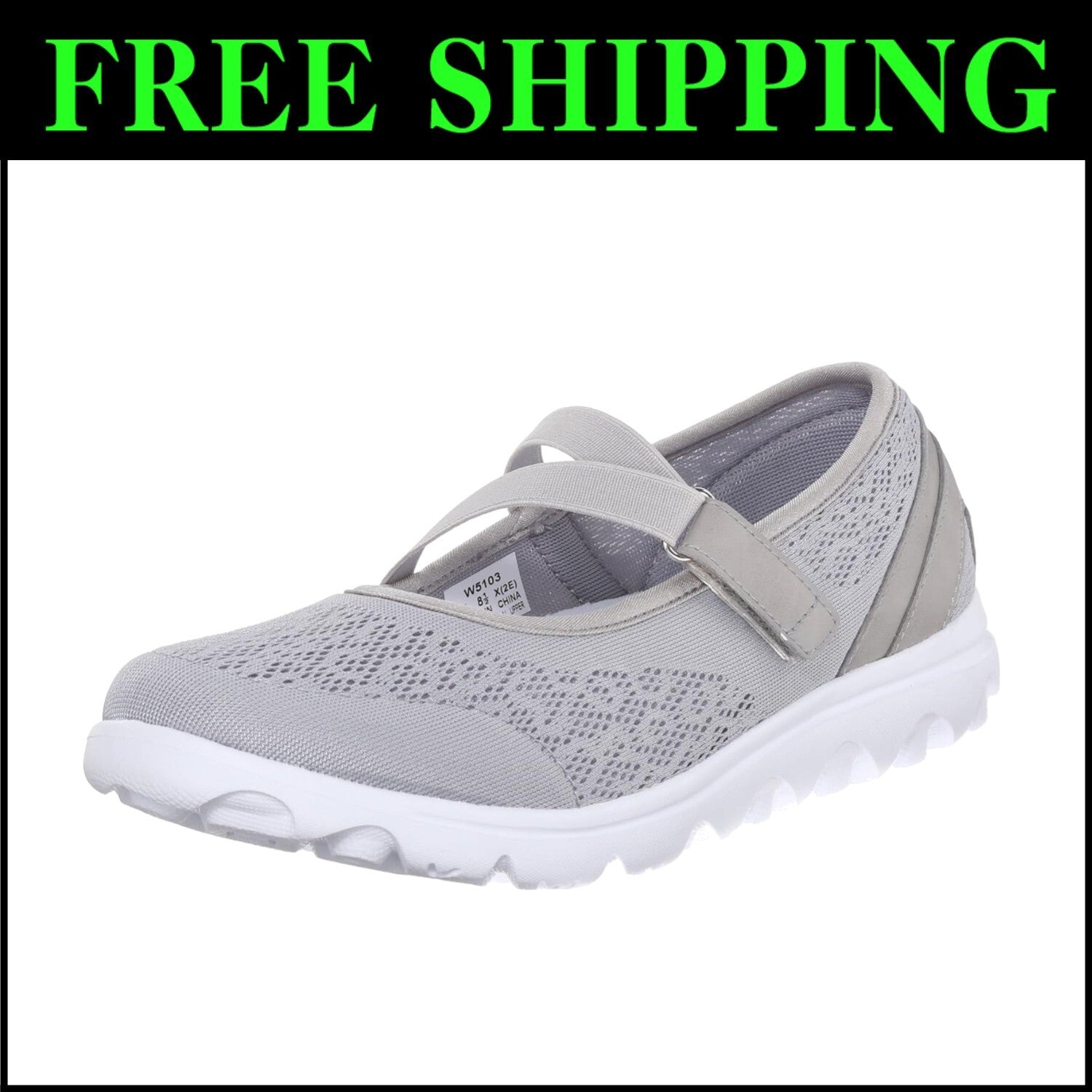 Breathable Women's Silver Travel Mary Jane Shoes - Perfect Fit for Explorers