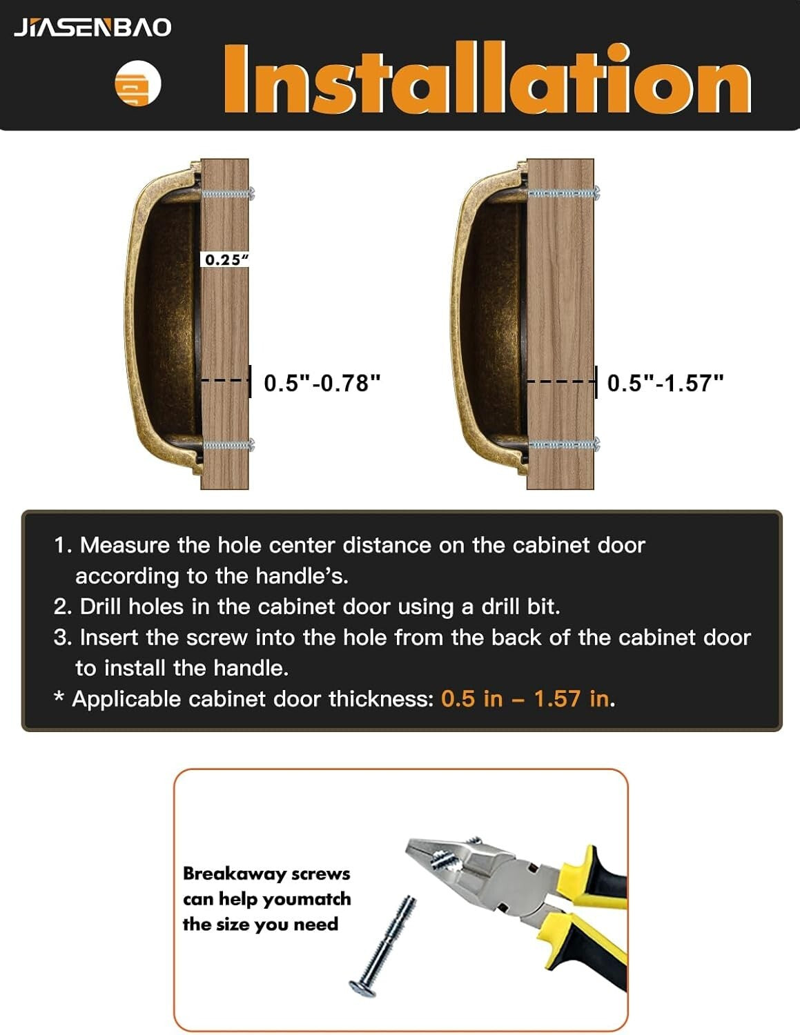 Elegant Antique Brass Cabinet Pulls - 10 Pack Flower Petal Design for All Spaces