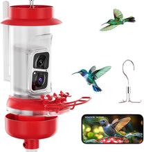 Load image into Gallery viewer, Smart Hummingbird Feeder Camera with AI Wildlife Recognition and Ant Moat Design