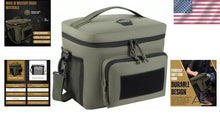 Load image into Gallery viewer, Large Insulated Lunch Bag for Work &amp; Travel - Tactical and Water-Resistant